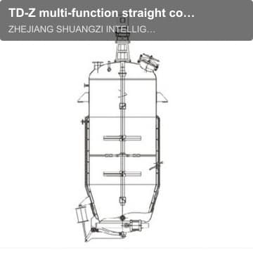 TD-Z multi-function straight cone extraction tank