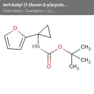 tert-butyl (1-(furan-2-yl)cyclopropyl)carbamate