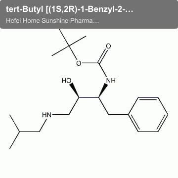 tert-Butyl [(1S,2R)-1-Benzyl-2-hydroxy-3-(isobutylamino)propyl]carbamate