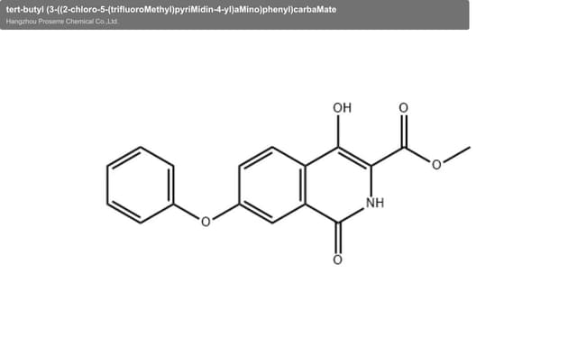 tert-butyl (3-((2-chloro-5-(trifluoroMethyl)pyriMidin-4-yl)aMino)phenyl)carbaMate