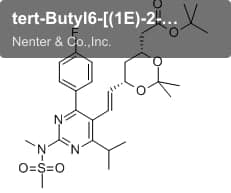 tert-Butyl6-[(1E)-2-[4-(4-fluorophenyl)-6-(1-methylethyl)-2-[methyl(methylsulfonyl)amino]-5-pyrimidi