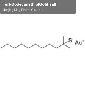 Tert-DodecanethiolGold salt