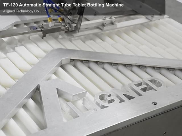 TF-120 Automatic Straight Tube Tablet Bottling Machine