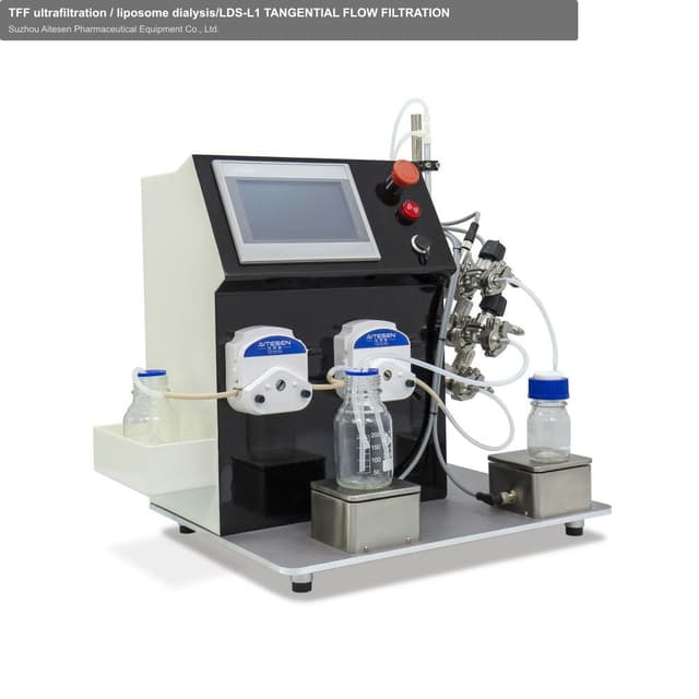 TFF ultrafiltration / liposome dialysis/LDS-L1 TANGENTIAL FLOW FILTRATION