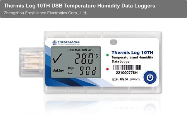 Thermis Log 10TH USB Temperature Humidity Data Loggers