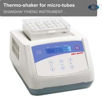 Thermo-shaker for micro-tubes