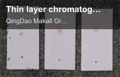 Thin layer chromatography plate