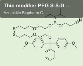 Thio modifier PEG S-S-DMT-linker-Phosphoramidite