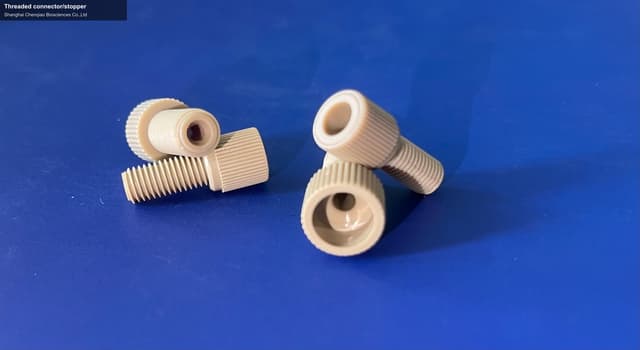 Threaded connector/stopper