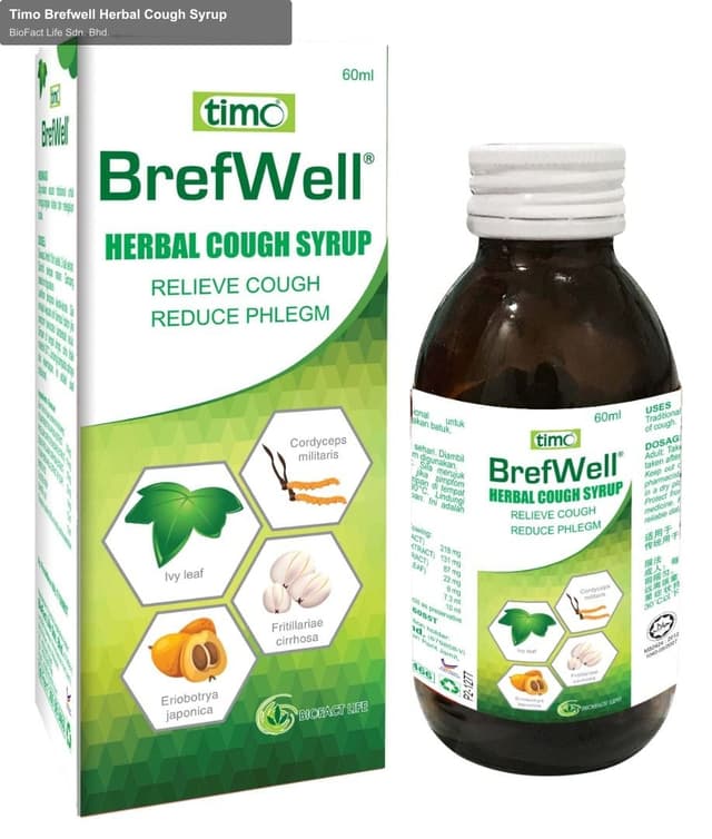 Timo Brefwell Herbal Cough Syrup