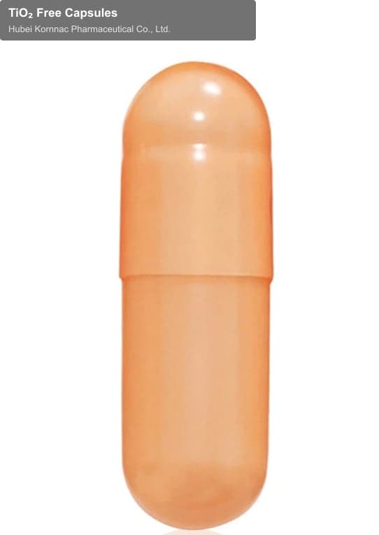 TiO₂ Free Capsules