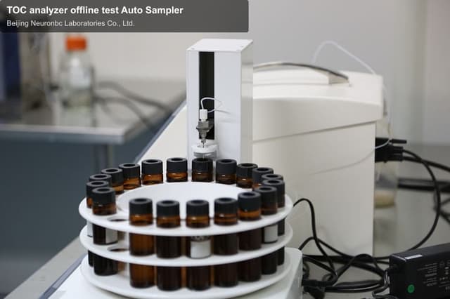 TOC analyzer offline test Auto Sampler