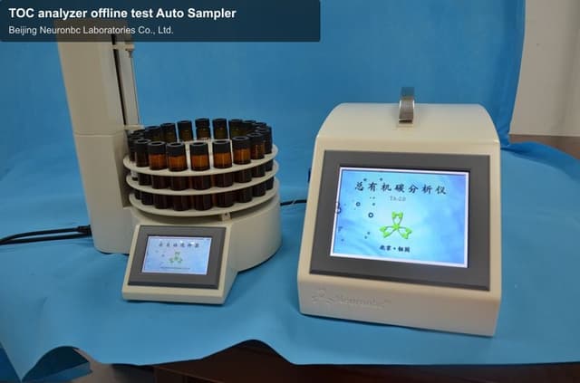 TOC analyzer offline test Auto Sampler
