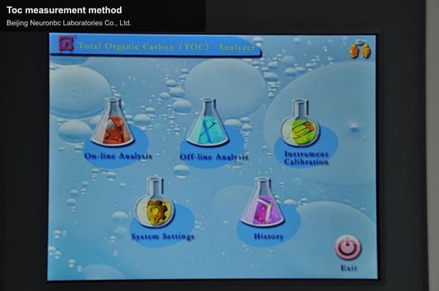 Toc measurement method