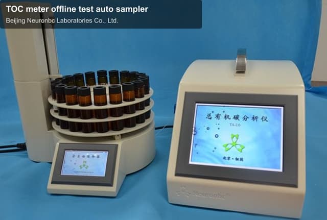 TOC meter offline test auto sampler