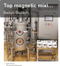 Top magnetic mixing stainless steel bioreactor the best choice for culture that has high requiremen