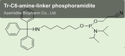 Tr-C6-amine-linker phosphoramidite