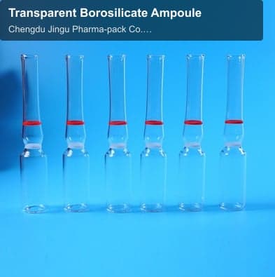 Transparent Borosilicate Ampoule