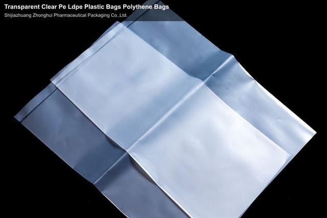 Transparent Clear Pe Ldpe Plastic Bags Polythene Bags