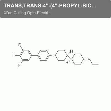 TRANS,TRANS-4''-(4''-PROPYL-BICYCLOHEXYL-4-YL)-3,4,5-TRIFLUOROBIPHENYL