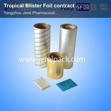 Tropical Blister Foil contract packing films