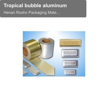 Tropical bubble aluminum