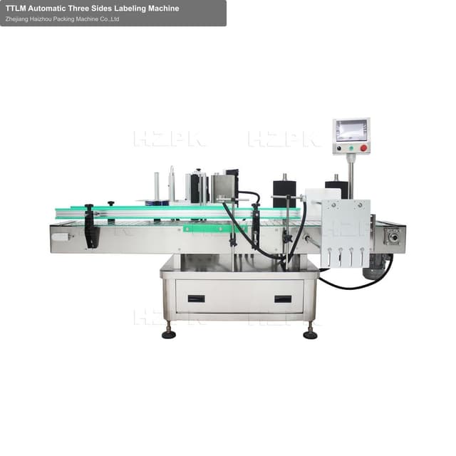 TTLM Automatic Three Sides Labeling Machine