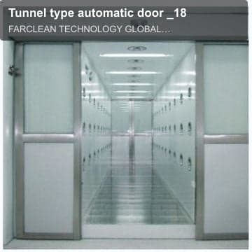 Tunnel type automatic door _18