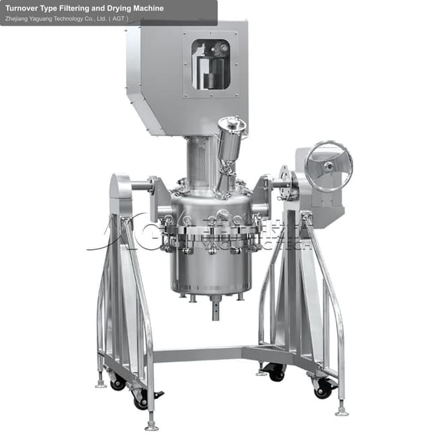 Turnover Type Filtering and Drying Machine