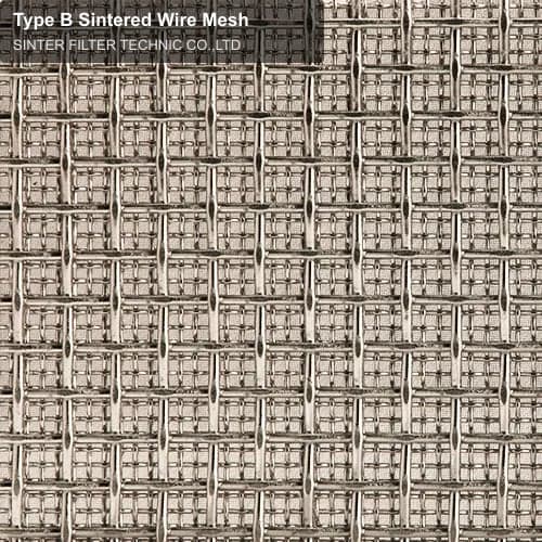 Type B Sintered Wire Mesh