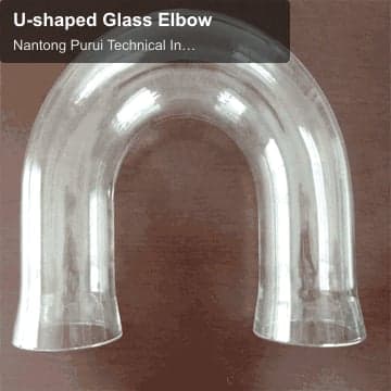 U-shaped Glass Elbow