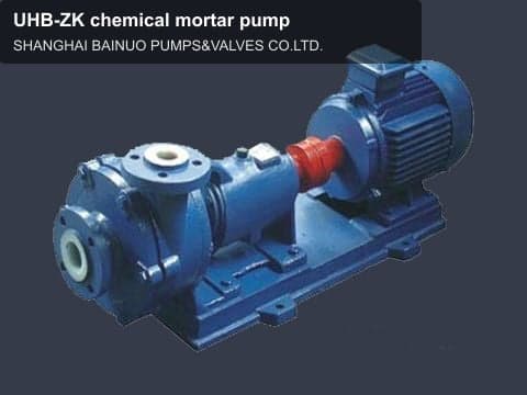 UHB-ZK chemical mortar pump