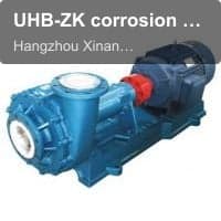 UHB-ZK corrosion and wear resistant slurry pump