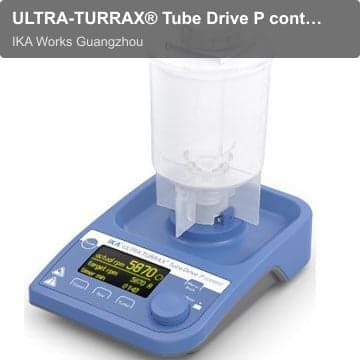 ULTRA-TURRAX® Tube Drive P control