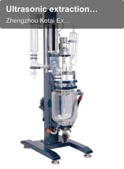 Ultrasonic extraction reactor