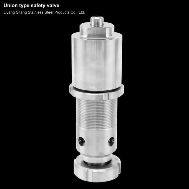Union type safety valve