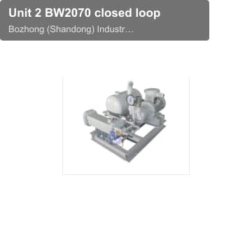 Unit 2 BW2070 closed loop