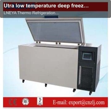Utra low temperature deep freezer