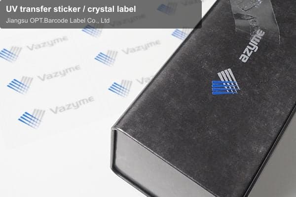 UV transfer sticker / crystal label