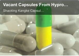 Vacant Capsules From Hypromellose