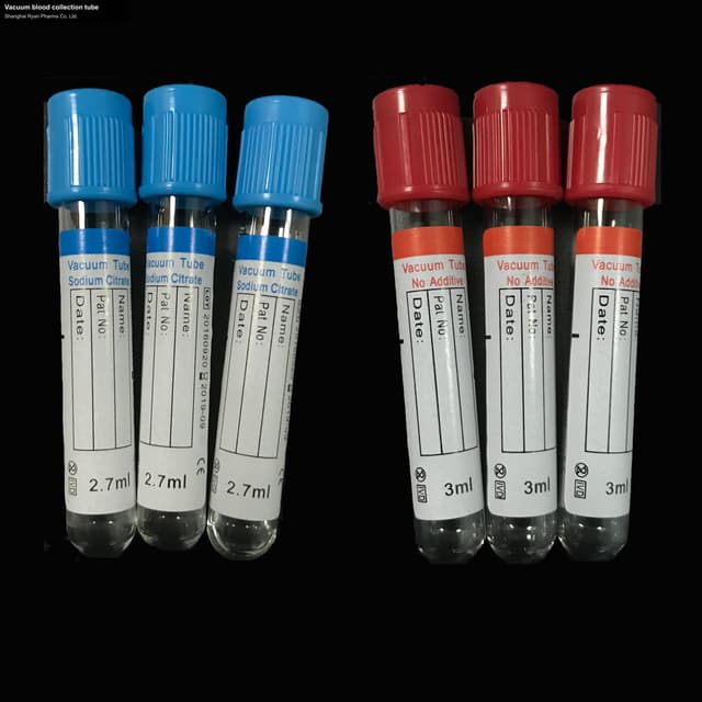 Vacuum blood collection tube