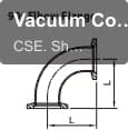 Vacuum Components (USA type) 45º 90º Elbow Flange
