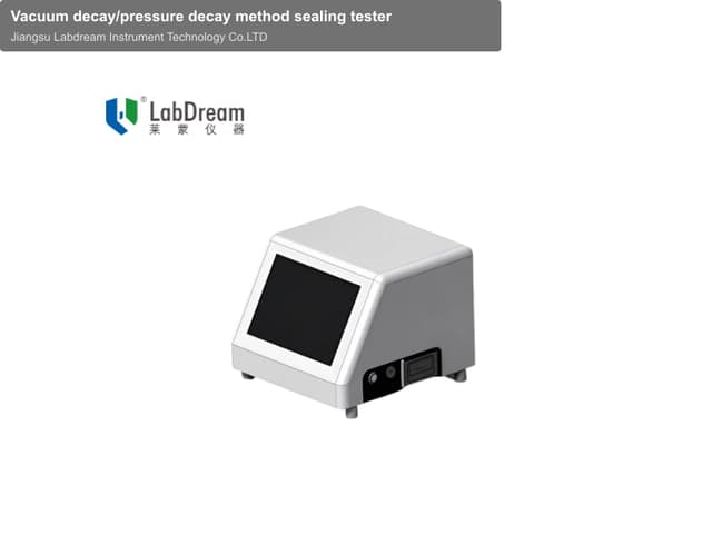Vacuum decay/pressure decay method sealing tester