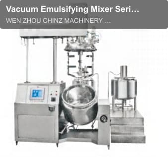 Vacuum Emulsifying Mixer Series