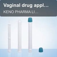 Vaginal drug applicators