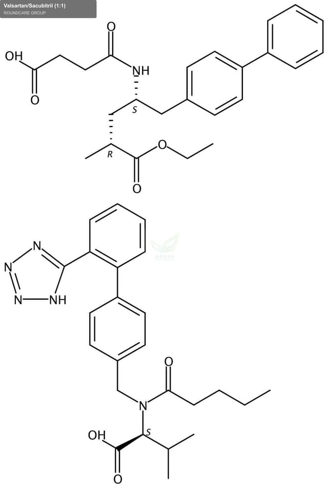 Valsartan/Sacubitril (1:1)