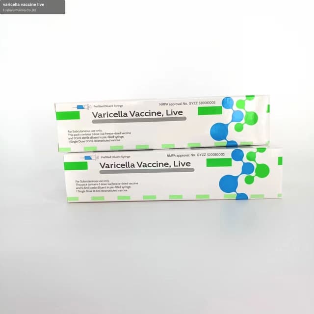 varicella vaccine live