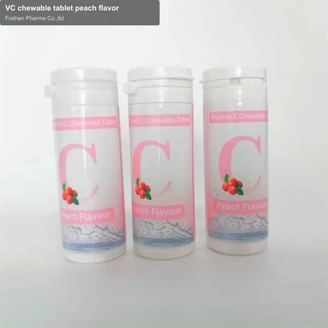 VC chewable tablet peach flavor