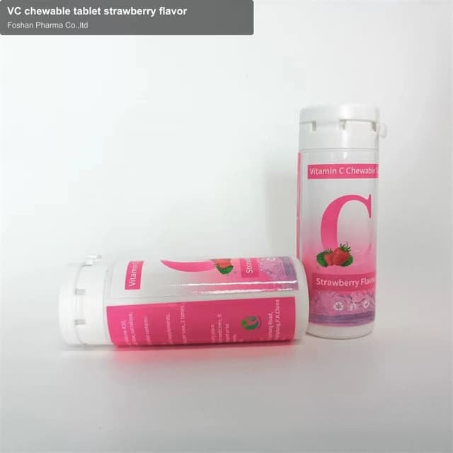 VC chewable tablet strawberry flavor