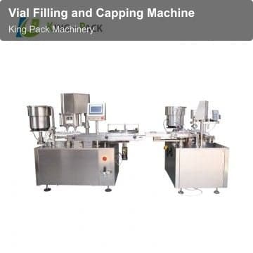 Vial Filling and Capping Machine